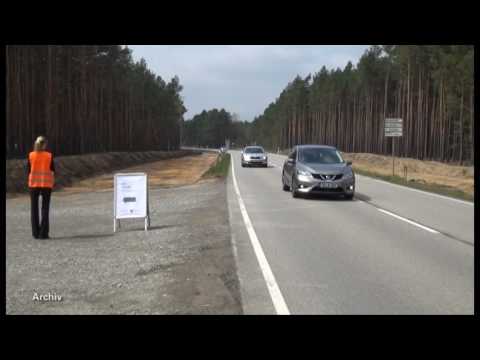 Halbseitige Sperrung an der S 108 - ELSTERWELLE