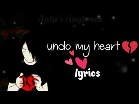 [Broken heart song] Karen Harding x Digital Farm Animals - Undo My Heart (lyrical Video)💔
