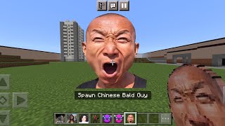 Chinese Bald Guy Nextbot Added | MCPE | CN_Part9_Addon