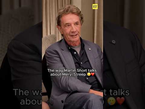 The Way Martin Short Talks About Meryl Streep #merylstreep #martinshort #selenagomez #omitb