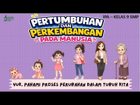 Pertumbuhan dan perkembangan pada manusia - IPA kelas 9 SMP