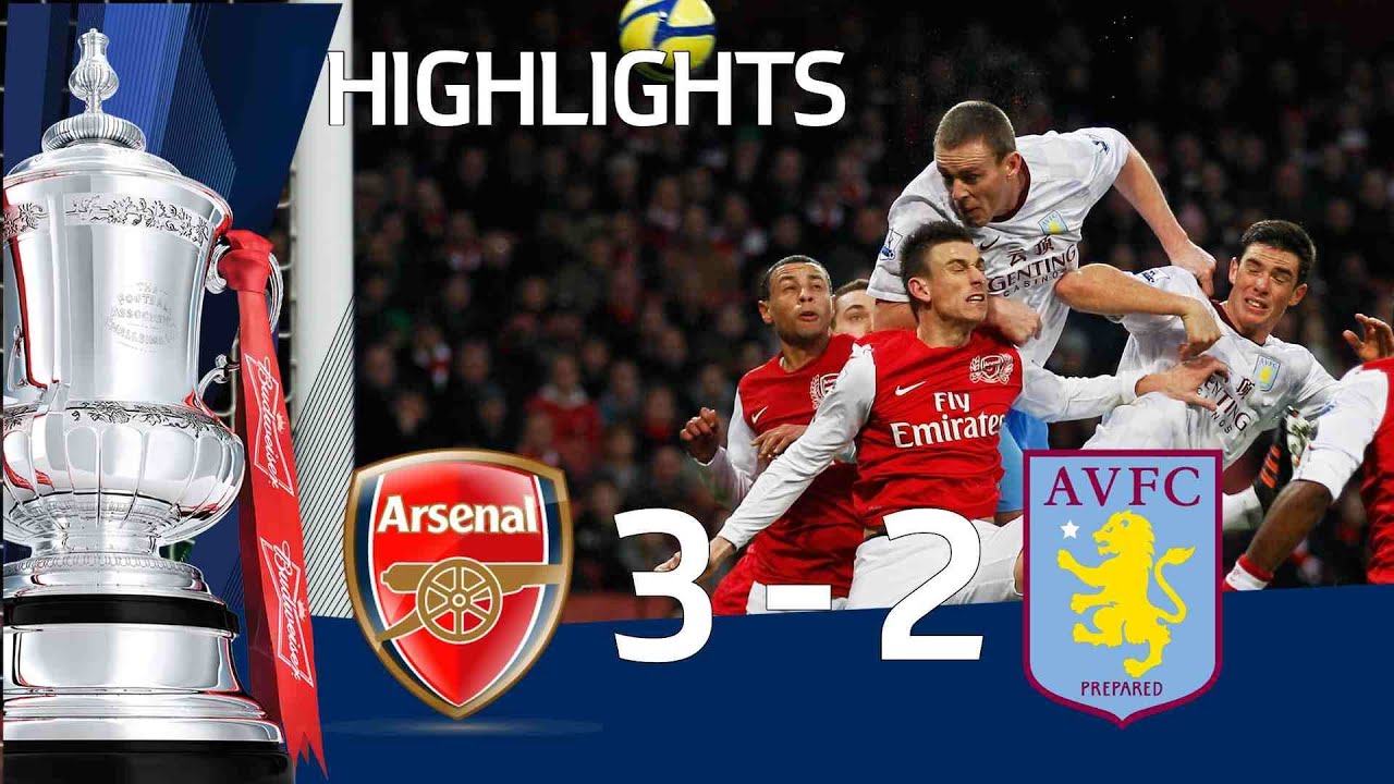 Arsenal 3-2 Aston Villa - Official Highlights and ...