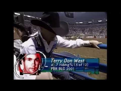 Blue Jeans bucks Terry Don West - 01 PBR St. Louis