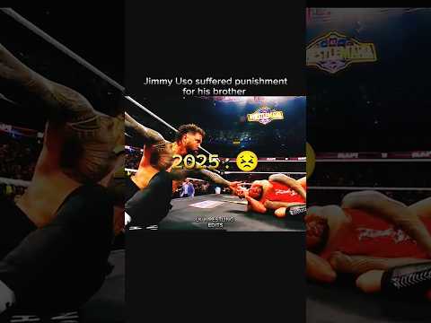 Jimmy uso suffered for his brother 😣 Edit ❤️ #wwe #theusos