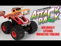 ATTACK PACK Hot Wheels Viciously Literal Monster Trucks TOYGRIND 8