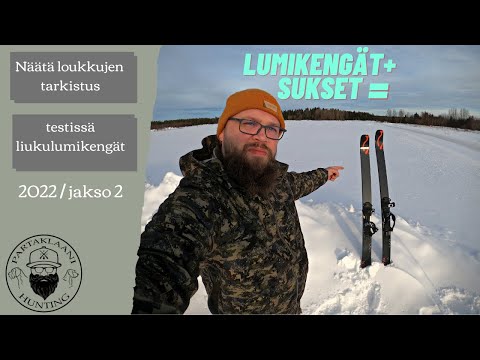 Näätä loukkujen tarkistus | Testissä liukulumikengät | 2022 jakso 2