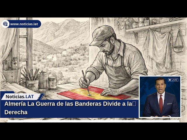Vídeo relacionado con Oedim Pack 2 Banderas de Almería Con Palo de madera de 100cm | 67x45cm | Bandera Resistente al Agua