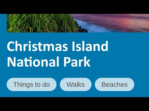 Christmas Island National Park video thumbnail