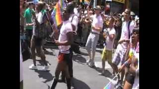 The Gay Parade in Toronto 2012