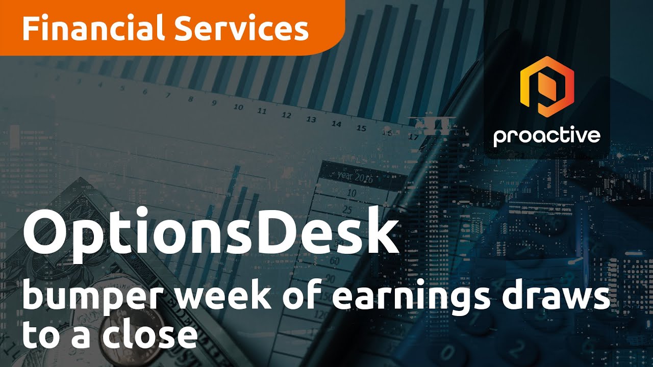 Bumper week of earnings draws to a close - OptionsDesk