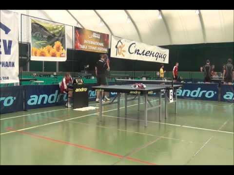 Table tennis ALBENA 2012 doubles 30-50 FINAL