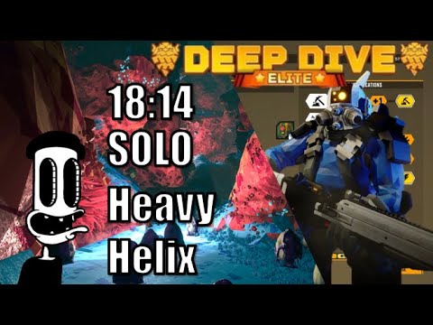▐DRG▌18:14 Solo Elite Deep Dive Speedrun Heavy Helix
