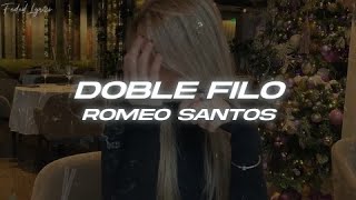 Romeo Santos - Doble Filo (Letra/Lyrics)