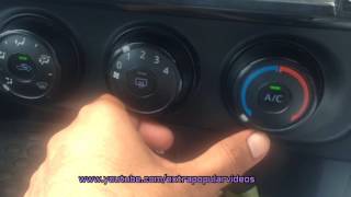 Learn How To Use Car AC In Summer  Urdu  How To Dr