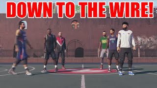 DOWN TO THE WIRE! - NBA 2K15 MyPark | NBA 2K15 My Park Gameplay PS4