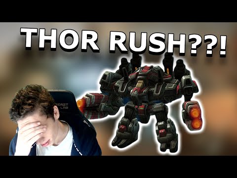 Thor DROP And A Meching Terran? | Road To Rank 1
