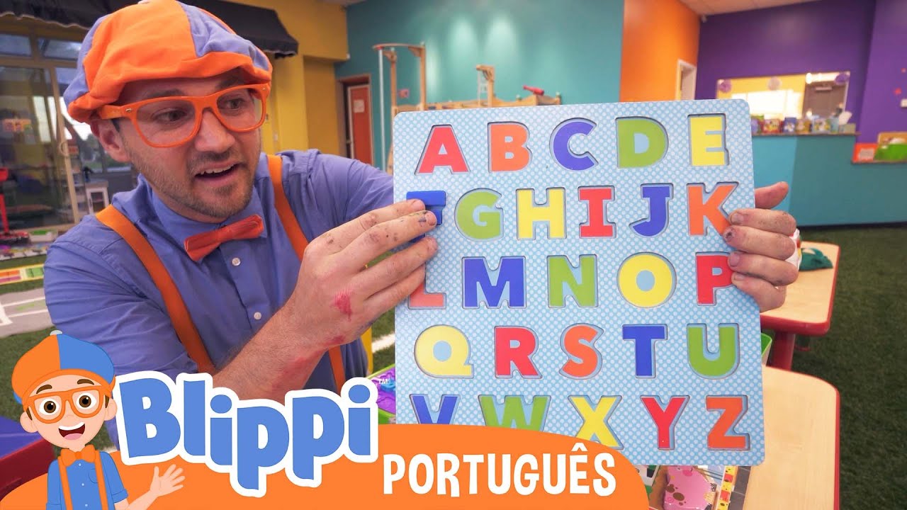 Aprenda ABC's com Blippi | +Vídeos Educativos para Crianças | Aventuras de Blippi