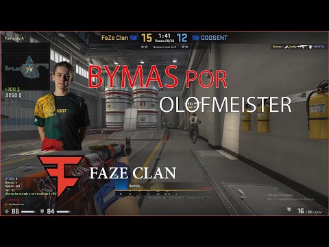 Primer partido del talento lituano de 16 años Bymas en FAZE