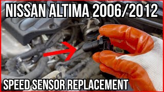 How to replace Speed Sensor on 2006 - 2012 Nisan Altima