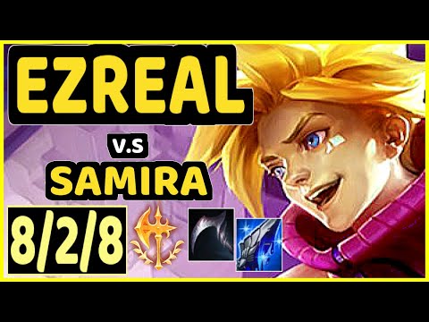 HOLYPHOENIX (EZREAL) vs SAMIRA - 8/2/8 KDA BOTTOM ADC GAMEPLAY - EUW Ranked GRANDMASTER