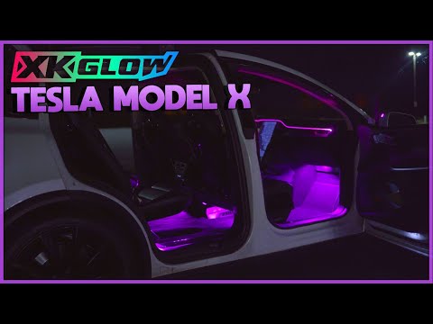 XKGLOW Interior Lighting Review - Tesla Model X