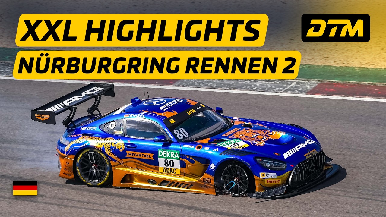 DTM Nürburgring 2026: XXL Highlights Rennen 2 🏆 | Der große Sonntags-Krimi!