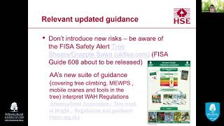 Utility Arboriculture Sector Update — October 2021