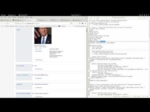 Tutorial on how to build SPARQL queries on Wikidata