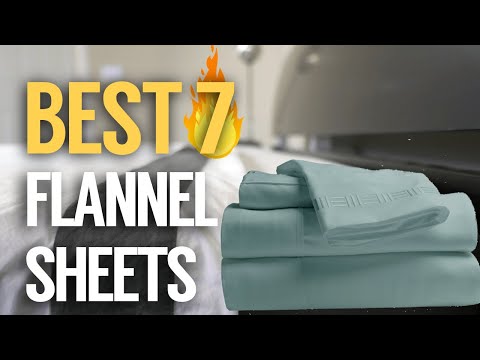 ✅ 7 Best Flannel Sheets Review 2019 (Buying Guide)