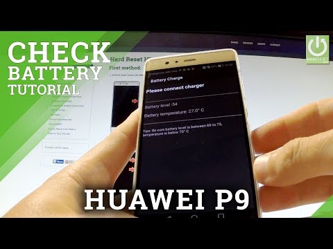 Battery Temperature in HUAWEI P9 - How to Check Battery Health