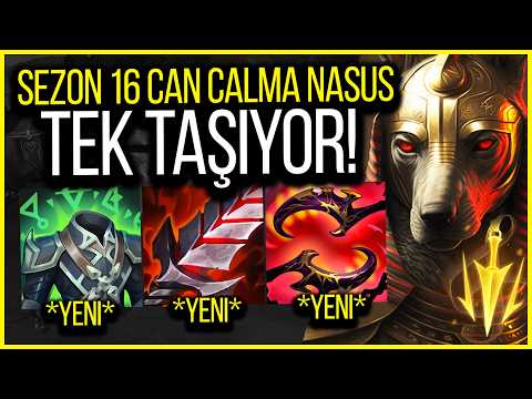 WORLD NUMBER 1 BUILD WITH 90% HEALTH STEAL! | Nasus vs Sett & Darius
