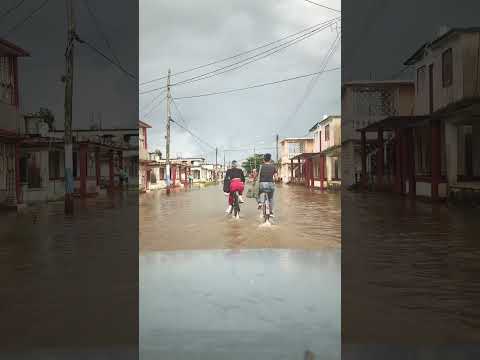 Jaguey Grande se inunda, part two 2️⃣…#cuba #cuban #matanzas