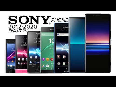 Sony Xperia (Android) PHONES EVOLUTION, SPECIFICATION, FEATURES 2012-2020 || FreeTutorial360