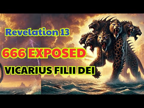 The Secret Behind 666 – VICARIUS FILII DEI Revealed”