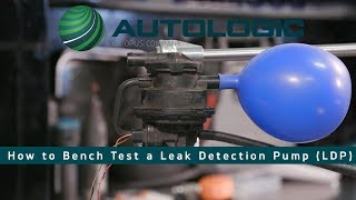 Best Way to Bench Test a Leak Detection Pump LDP