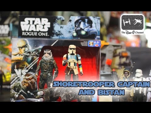 Star Wars Rogue One | Shoretrooper Captain Vs. Bistan Action figure set | The Dan-O Channel