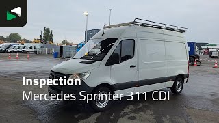 Mercedes-Benz Sprinter 311 CDI L2H2 Airco Cruise MBUX CarPlay Imperiaal Euro6  furgoneta pequeña | Imagen 4 - Autoline