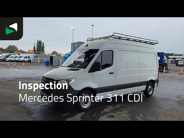 Mercedes Sprinter 311 CDI Closed box van BAS World