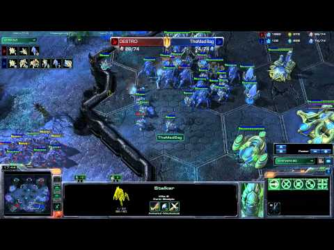 Starcraft 2 Replay with Commentary 1v1 PvP