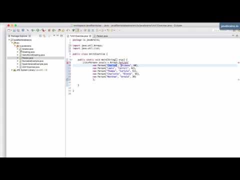 Java 8 Lambda Basics 13 - Lambda Exercise