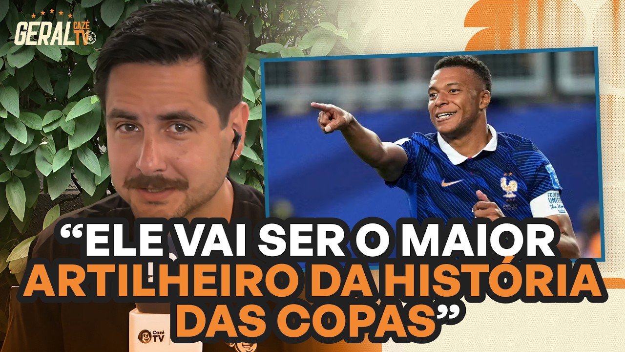 HAALAND E MBAPPÉ SÃO OS DOIS GRANDES NOMES DA NOVA GERAÇÃO? | GERAL CAZÉTV