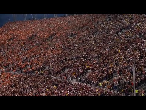 Virginia Tech’s Enter Sandman Entrance vs. West Virginia | 2022 College Football