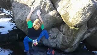 Video thumbnail of Morfo, 7A+. Sněžník