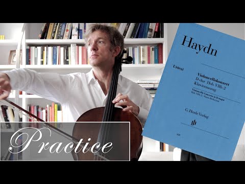 Practicing HAYDN D Major first 6 bars #AtHome