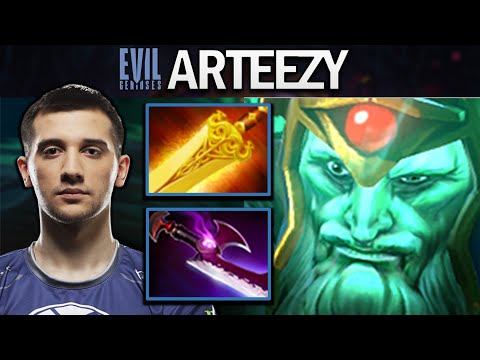 EG.ARTEEZY WRAITH KING - BUILD LIKE IN SEA PUBS - DOTA 2 7.25 GAMEPLAY