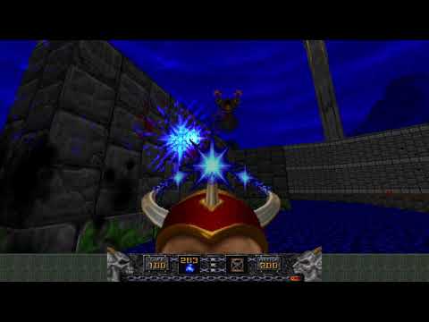 Heretic - Episode 3: The Dome of D'Sparil - E3M8: D'Sparil's Keep (1994) [GZDoom]