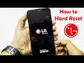 How To Hard Reset All LG Phones