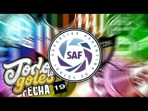SUPERLIGA TODOS LOS GOLES / FECHA 19