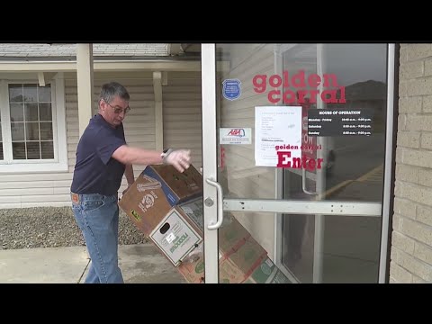 Hermitage Golden Corral donating food to local social services organization