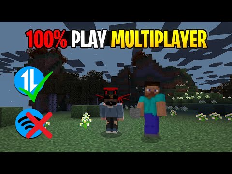 PLAY WITH FRIEND MCPE || HOW TO PLAY MULTIPLAYER IN MINECRAFT PE 1.19